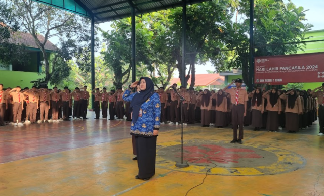 SMK Negeri 1 Turen Memperingati Hari Lahir Pancasila PANCASILA JIWA