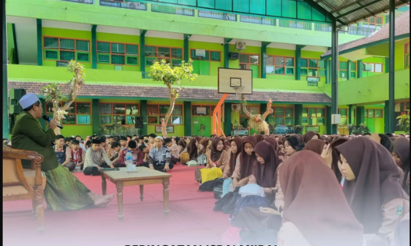 SMK Negeri 1 Turen Memeriahkan Peringatan Isra' Mi'raj Nabi Muhammad SAW