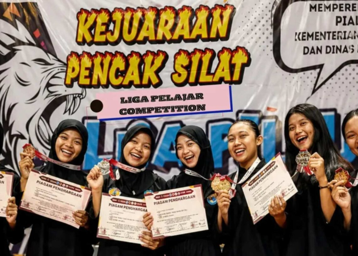 Kembali Bersinar, Tim Pencak Silat SMKN 1 Turen Borong 7 Medali di Liga Pelajar Competition 2026