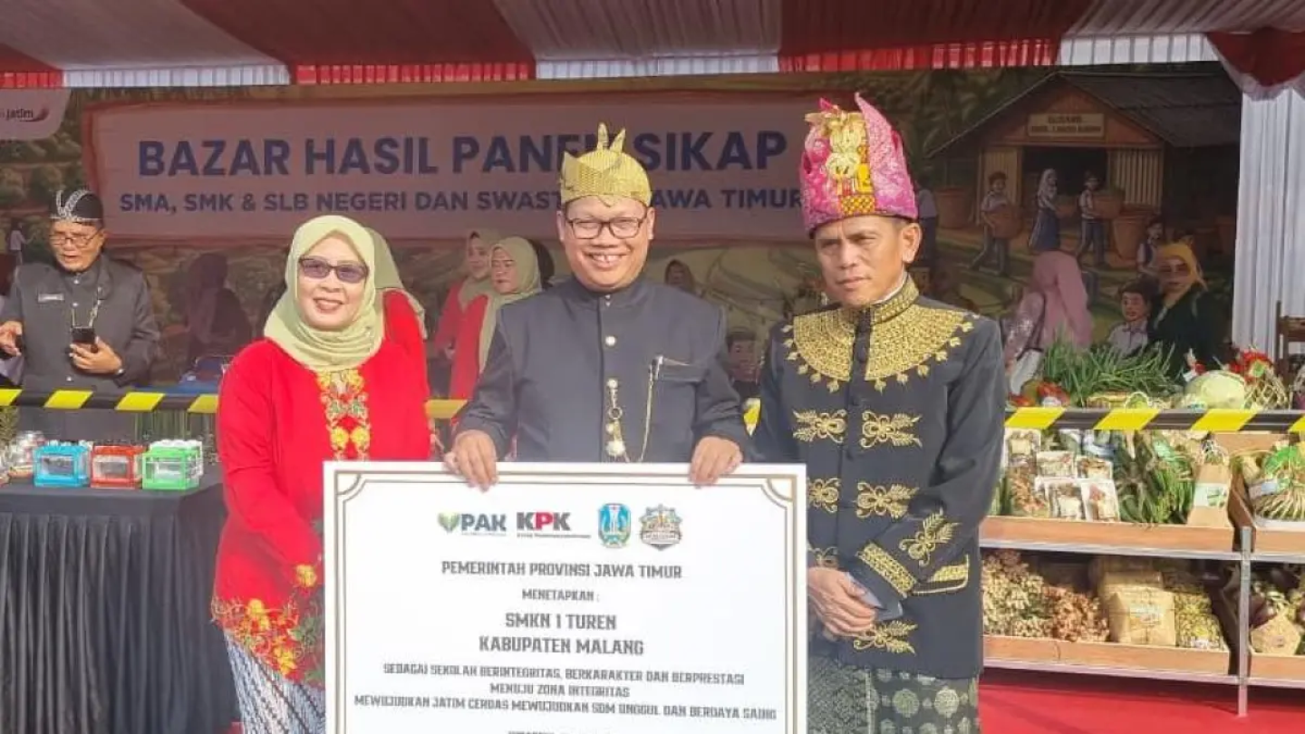SMKN 1 Turen Ditetapkan sebagai Sekolah Berintegritas