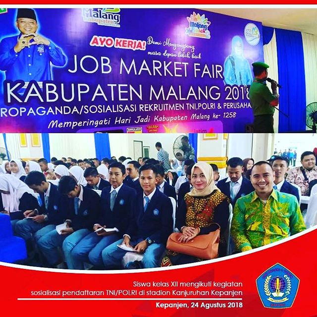 Job Market Fair Sosialisasi Rekruitmen TNI, POLRI, dan Perusahaan