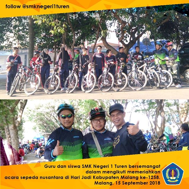 Meriahnya Acara Sepeda Nusantara