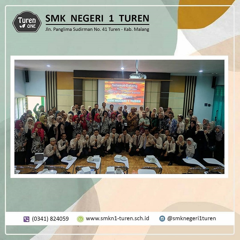 SMK YP 17 Cilegon Banten Melakukan Studi Bandin ke SMKN 1 Turen