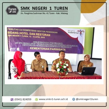 Uji Kompetensi Sektor Pendidikan hasil kerja sama LSP PSB dengan ASDEP Pengembangan SDM dan Hubungan Antarlembaga di bidang Hotel dan Restoran