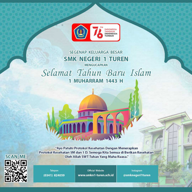 Selamat Tahun Baru Islam 1 Muharram 1443 Hijriah