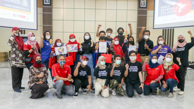 Peace Drawing & Coloring Competition oleh Rotary District 3420