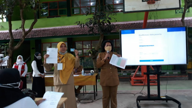 Pelaksanaan Seleksi ASN PPPK Guru Tahun 2021 Tahap 1 di TUK SMK Negeri 1 Turen