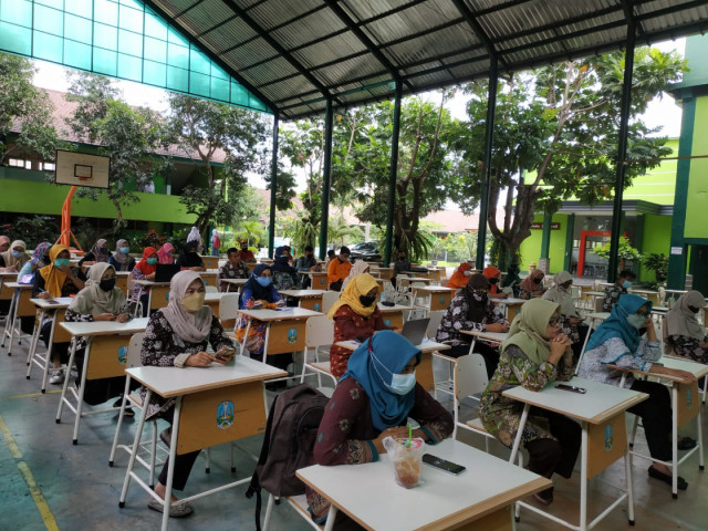 Kegiatan Rapat Koordinasi Vaksinasi Tahap 1 SMK Negeri 1 Turen 2021