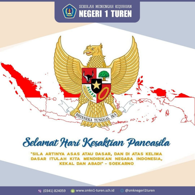 Selamat Hari Kesaktian Pancasila 2021