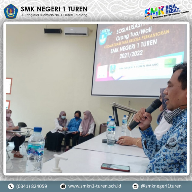 Kegiatan Sosialisasi PKL Program Keahlian Otomatisasi dan Tata Kelola Perkantoran