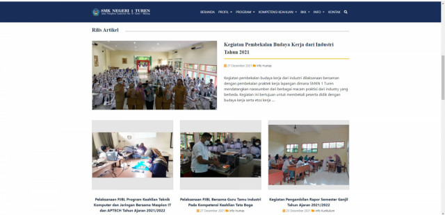 Program Kehumasan Untuk Memperkuat Citra Sekolah