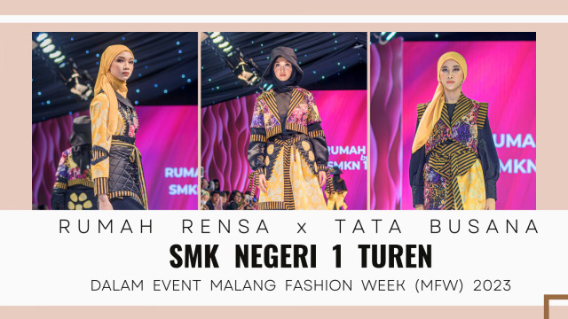 MFW 2023: Pesona Modest Wear ala Desainer Muda Rumah Rensa dari SMK Negeri 1 Turen
