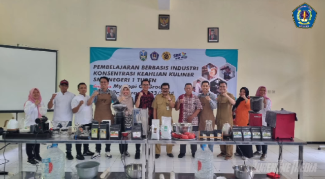 Pembelajaran Berbasis Industri Kuliner SMK Negeri 1 Turen bersama My Kopi O! Group, Materi Barista, 27-28 Februari 2024