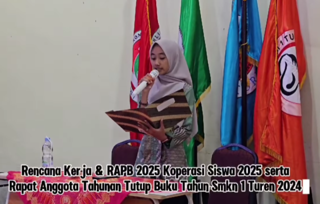 SMKN 1 Turen Gelar Rapat Anggota Tahunan 2024 dan Rancang RAPB 2025
