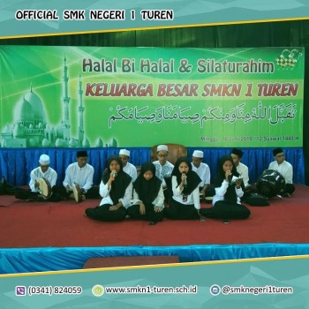 Halal Bi Halal dan Silaturahim Keluarga Besar SMKN 1 Turen 2019