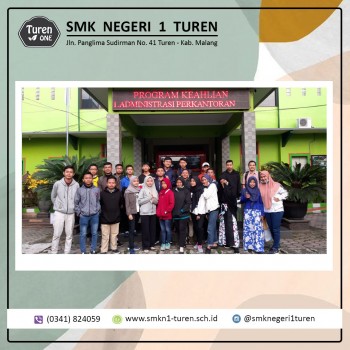 BKK SMKN 1 Turen Mengantarkan 24 Peserta Pelatihan di API Madiun