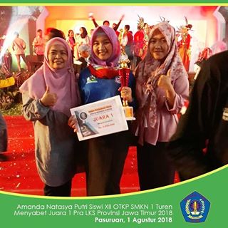 Juara 1 Ajang Pra-LKS Provinsi Jatim