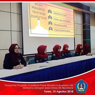 Sosialisasi Mahasiswa UM tentang Pasar Modal