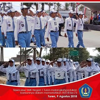 Semarakkan Lomba Baris Berbaris HUT RI