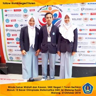 Catat Prestasi dalam Olimpiade Matermatika SMK se-Malang Raya