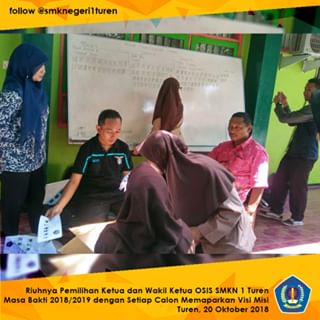 Pemilihan Ketua dan Wakil Ketua OSIS Masa Bakti 2018/2019