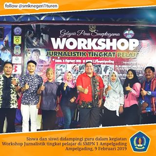 Partisipasi SMKN 1 Turen Dalam Workshop Jurnalistik 2019