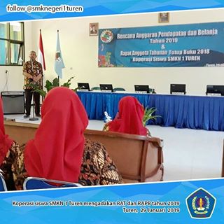RAPB dan RAT Kopsis SMKN 1 Turen