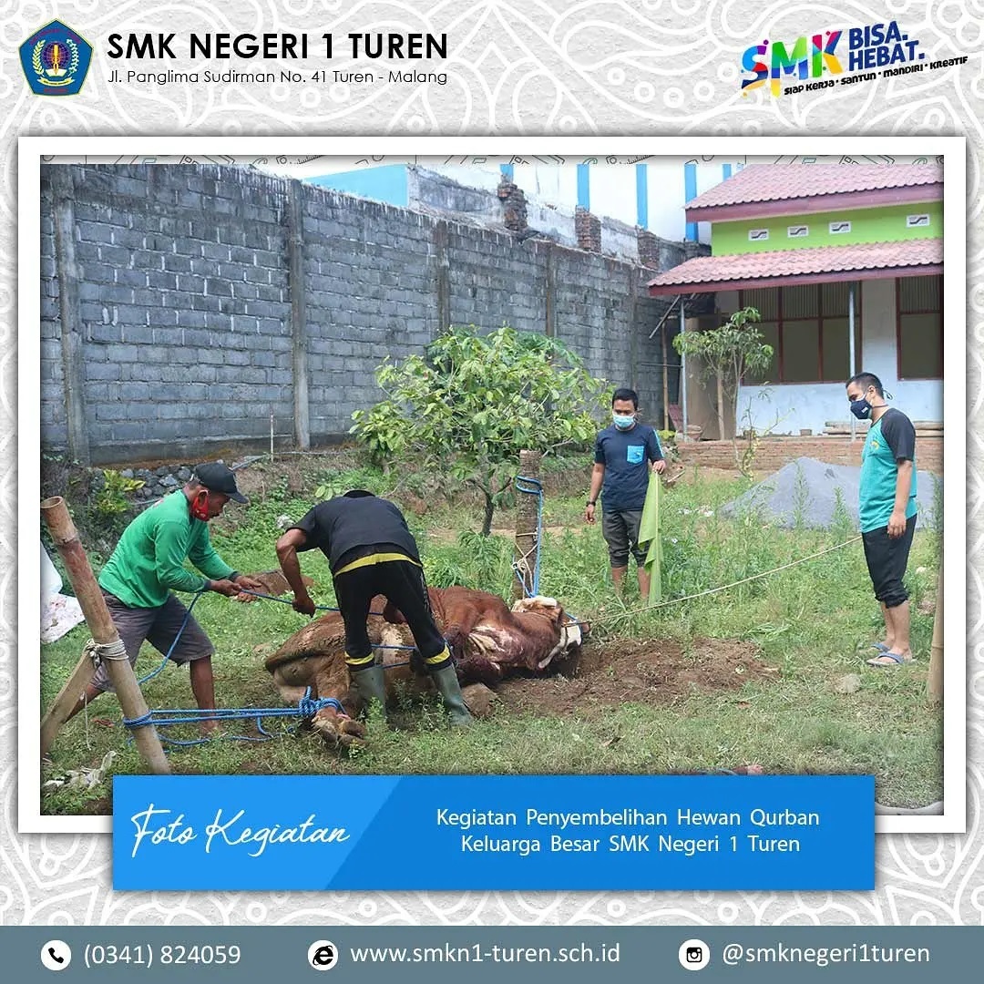 Penyembelihan Hewan Qurban 1442 H