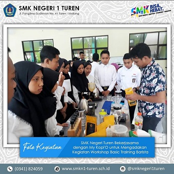 Workshop Basic Training Barista bersama My Kopi'O