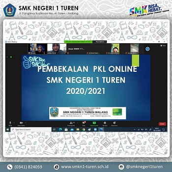Pembekalan PKL Online Siswa Kelas XI BDP