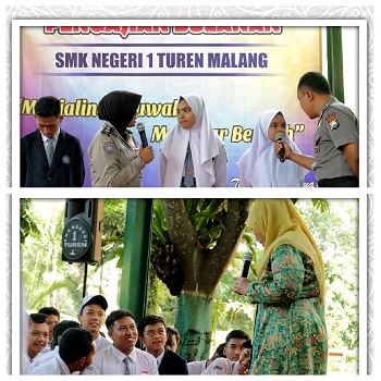 Pengajian Bulanan dan Materi Penerimaan Polisi Cerdas