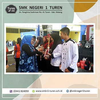 Tim Boga SMKN 1 Turen Berhasil Menjuarai Lomba Cipta Resep Malangan
