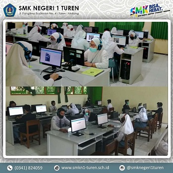 Tes TOEIC diadakan di SMK Negeri 1 Turen