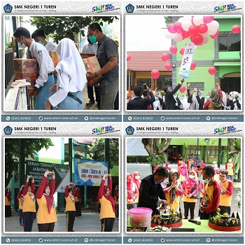 HUT Ke-53 SMK Negeri 1 Turen di Tengah Pandemi Covid-19