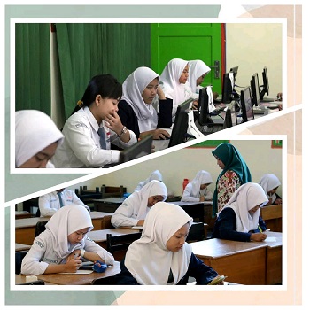 SMKN 1 Turen Mengadakan UTSBK dengan Menyesuaikan Perkembangan Teknologi Masa Kini